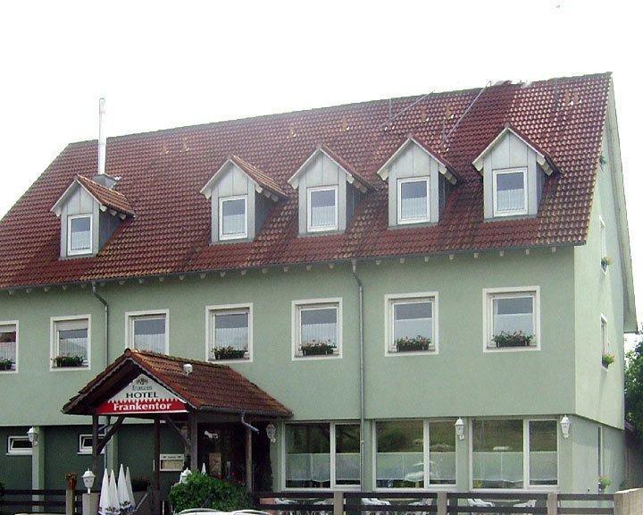 Landgasthof Frankentor Wasserlosen Bagian luar foto