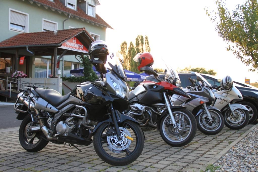 Landgasthof Frankentor Wasserlosen Bagian luar foto