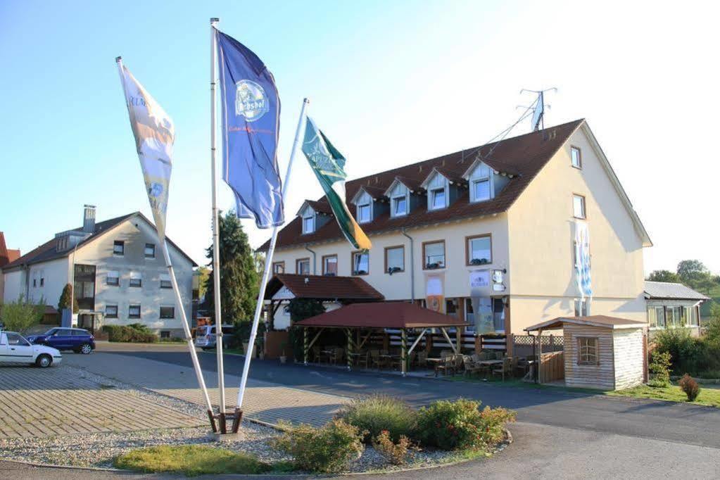Landgasthof Frankentor Wasserlosen Bagian luar foto